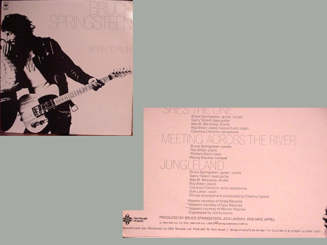 Bruce Springsteen - BORN TO RUN